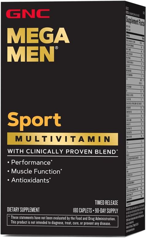 mega men sport review|Amazon.com: Customer reviews: GNC Mega Men Sport 180 Caplets.
